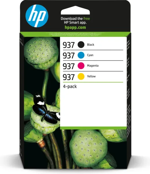 Multipack hp 937 4 colores cmyk