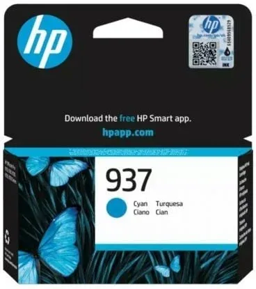 HP Cartucho 937 Cian