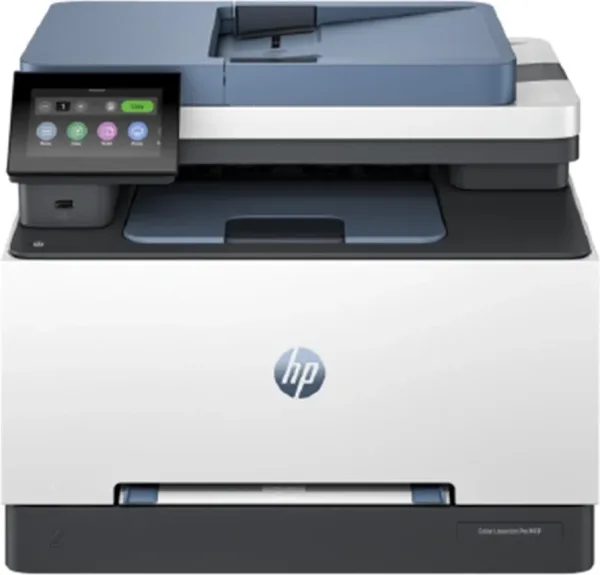 Multifunción Láser Color HP LaserJet Pro MFP 3302FDN Fax/ Dúplex/ Blanca y Azul