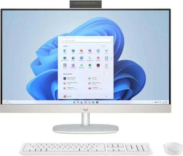 Ordenador all in one hp 27 - cs1008ns u5 - 266v -  16gb -  SSD 1tb -  27 pulgadas FHD -  w11h