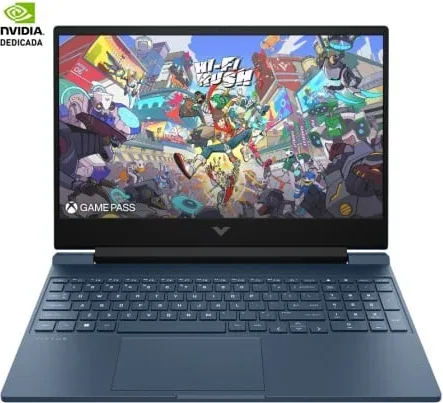 Portátil Gaming HP Victus 15-FA2027NS Intel Core 7-240H/ 16GB/ 1TB SSD/ GeForce RTX 5060/ 15.6"/ Sin Sistema Operativo