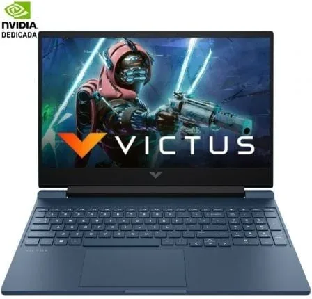 Portátil Gaming HP Victus 15-FA2039NS Intel Core 7-240H/ 16GB/ 1TB SSD/ GeForce RTX 5060/ 15.6"/ Sin Sistema Operativo