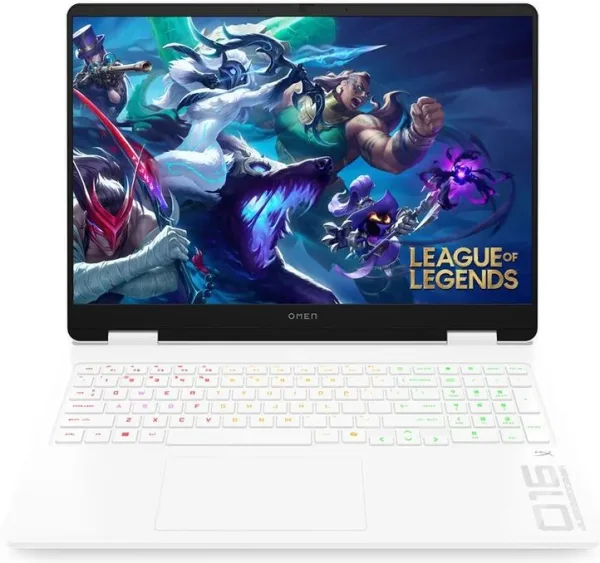 Portatil hp omen gaming 16 - am0046ns 16 pulgadas i9 - 14900hx -  32gb -  SSD 1tb -  nvidia gforce rtx5060 -  freedos -  blanco ceramica