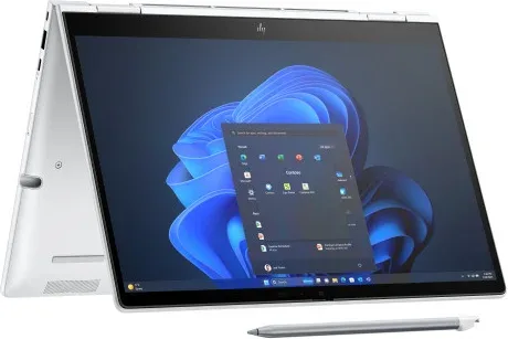 HP EliteBook 8 Flip G1i 13 inch Notebook AI PC Wolf Pro Security Edition Intel Core Ultra 7 255U Híbrido (2-en-1) 33,8 cm (13.3") Pantalla táctil WUXGA 32 GB LPDDR5x-SDRAM 1 TB SSD Wi-Fi 7 (802.11be) Windows 11 Pro Plata