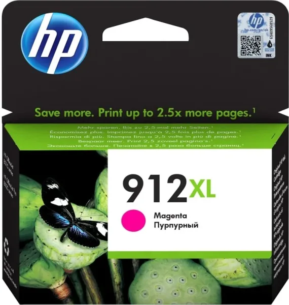 HP Cartucho 912XL Magenta