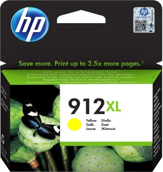 HP Cartucho 912XL Amarillo