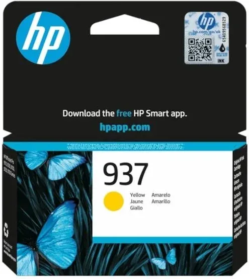 HP Cartucho 937 Amarillo