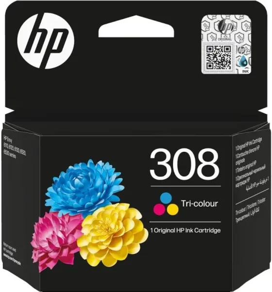 HP Cartucho 308 Tricolor