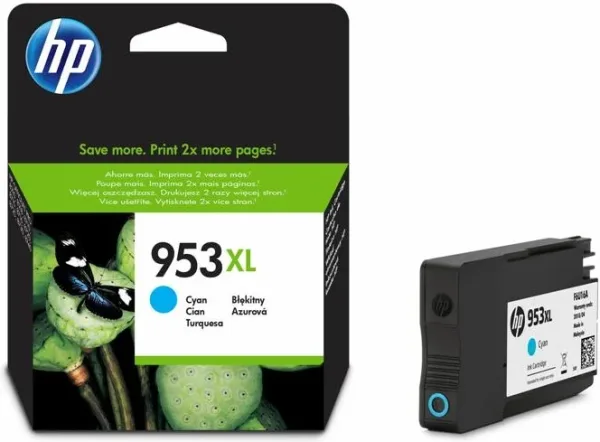 HP Cartucho 953XL Cyan