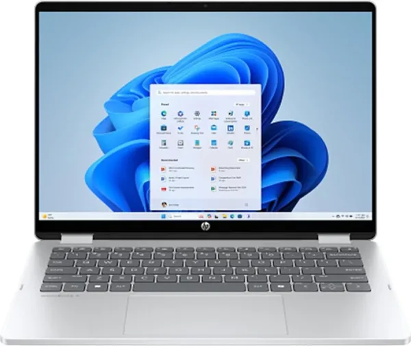 Portátil hp omnibook 5 flip 14 - fp0057ns core 7 - 150u 14 pulgadas táctil -  16gb -  SSD 1tb -  plata -  w11
