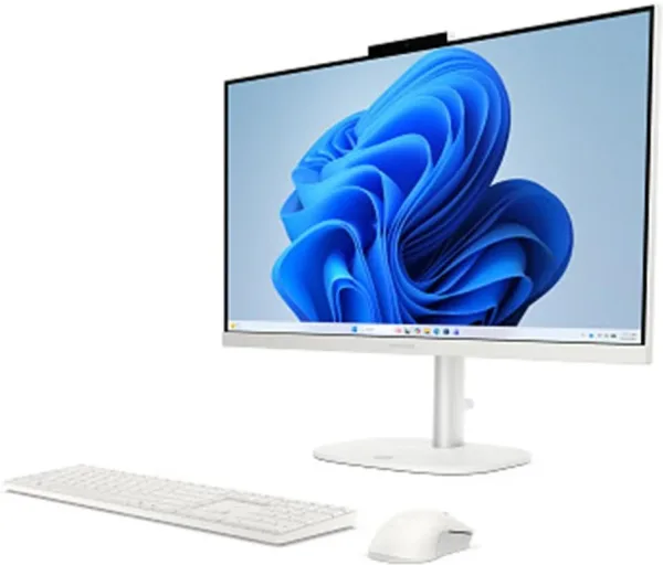 Ordenador all in one hp omnistudio 24 - cu0036ns 23.8 pulgadas core 5 - 120u -  16gb -  SSD 512gb -  w11 -  blanco
