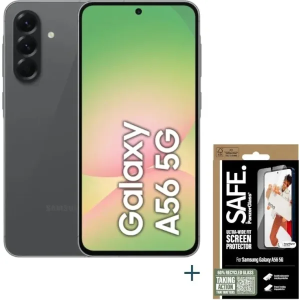 Samsung Galaxy A56 EE 128GB 8GB Black+Prot SAFE