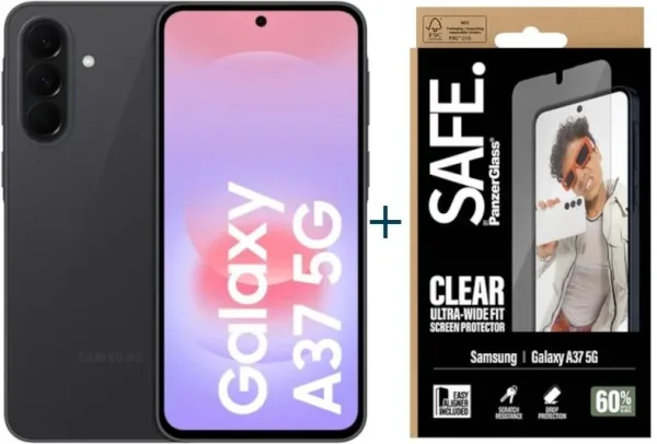 Samsung Galaxy A37 5G 128Gb 6Gb Charcoal+Prot SAFE