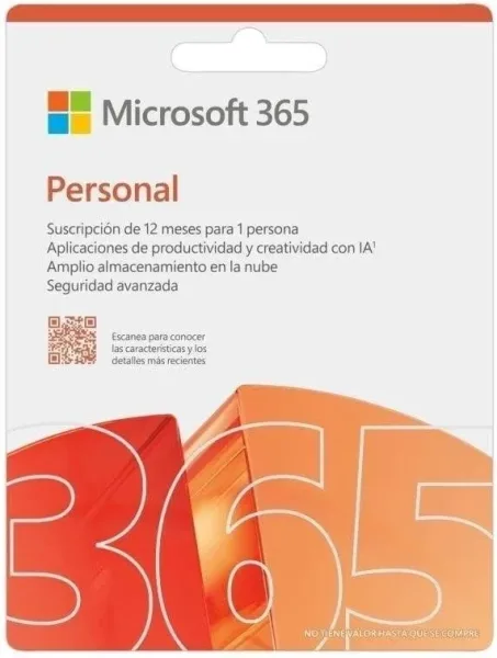 Microsoft 365 Personal 1 año ESD