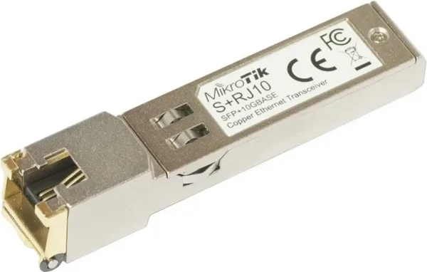 MikroTik S+RJ10 Modulo SFP+ 10GB 200m