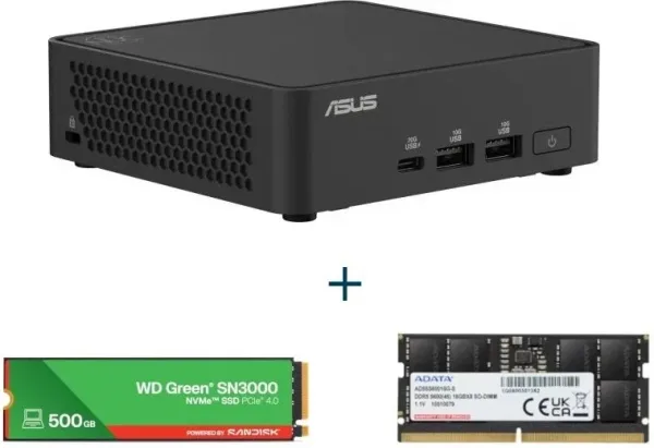 Asus NUC 15 Pro RNUC15CRKU500002 Ultra5+16GB+500GB