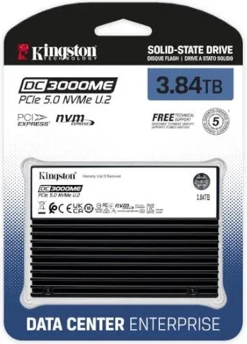Kingston SSD DC3000ME 3.84TB NVMe PCIe 5.0 U.2