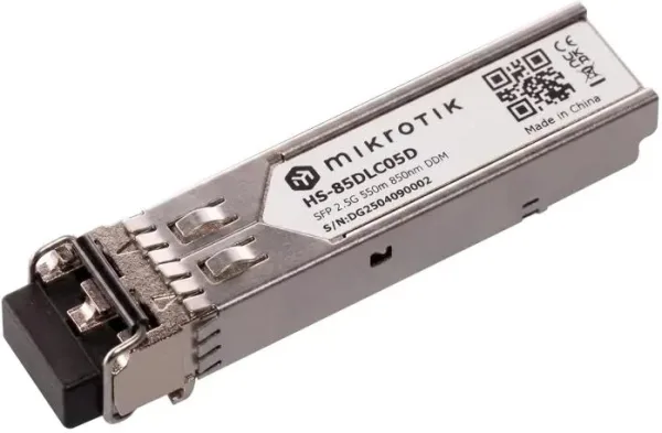 MikroTik HS-85DLC05D Modulo SFP 1/2.5G MiM 550m