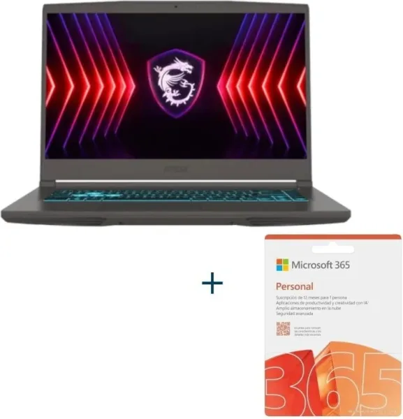 MSI Thin15-219ES AMD R7-7735HS W11H+ O365 Personal