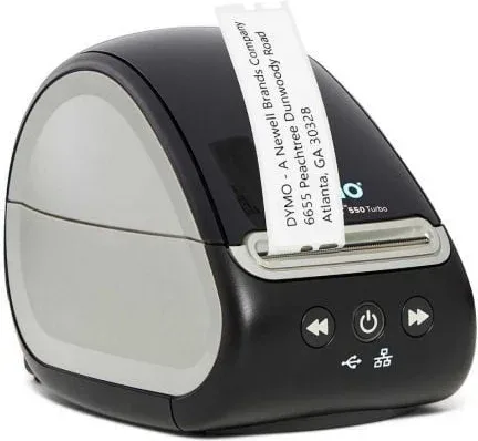 Impresora de Etiquetas Dymo LabelWriter 550 Turbo/ Térmica/ USB/ Negra