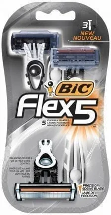 Cuchilla de Afeitar Bic Flex 5/ 3 uds