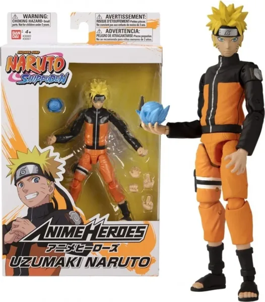 Figura bandai anime heroes naruto -  naruto