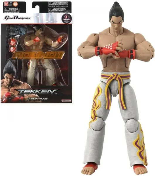 Figura bandai game dimensions tekken kazuya mishima