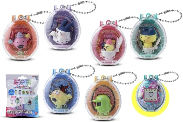Figura coleccionable tamagotchi 1 unidad aleatoria