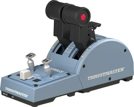 Thrustmaster TCA Quadrant Airbus Edition Negro, Azul Simulador de Vuelo PC