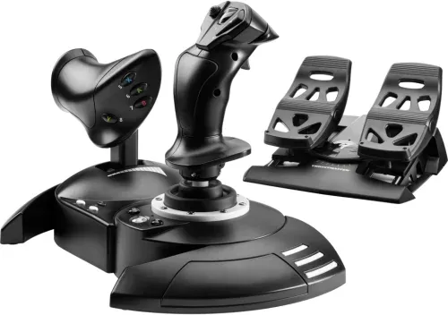 Thrustmaster T.Flight Full Kit X Negro USB Palanca de mando Analógico/Digital PC, Xbox