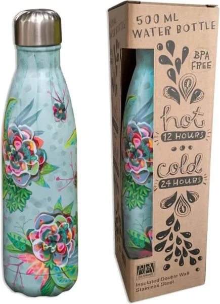 Botella isotermica enesco flores