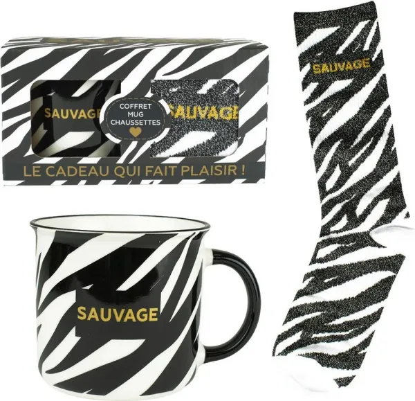 Taza + calcetines enesco sauvage