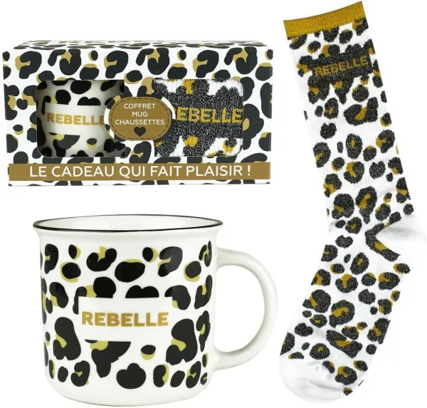 Taza + calcetines enesco rebelle