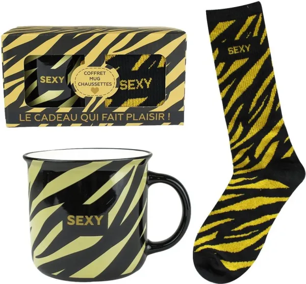 Taza + calcetines enesco sexy