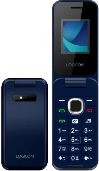 Logicom Fleep 460 Móvil Básico 4G 1.77" DS BT Azul