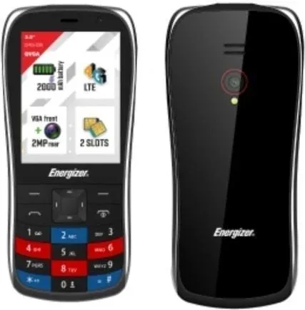 Teléfono Móvil Energizer E284S para Personas Mayores/ Negro