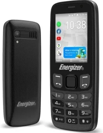 Teléfono Móvil Energizer E242S+ para Personas Mayores/ Negro