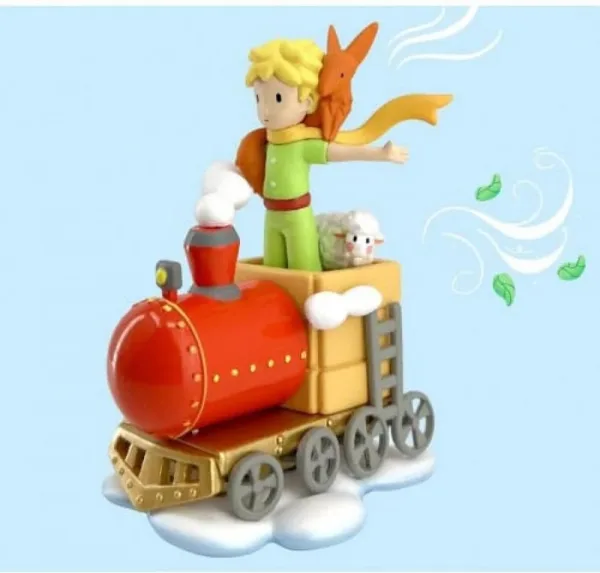 Figura playstoy el principito & sus amigos en el tren 8.2cm