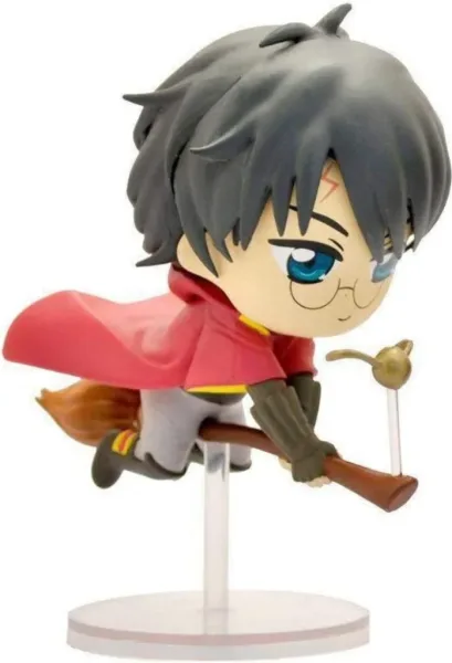 Figura plastoy harry potter harry potter quidditch con snitch dorada