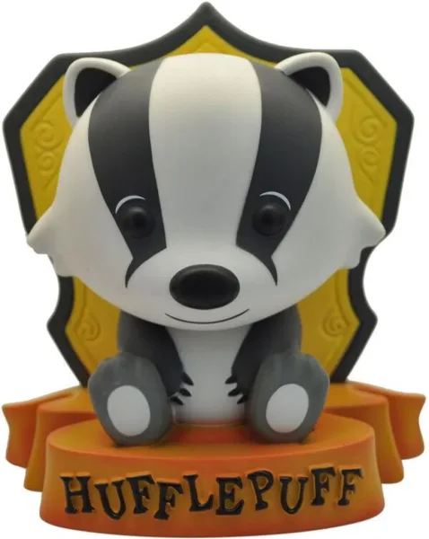 Figura hucha plastoy harry potter casa hufflepuff tejon chibi