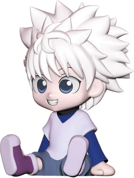 Figura hucha plastoy hunter x hunter killua