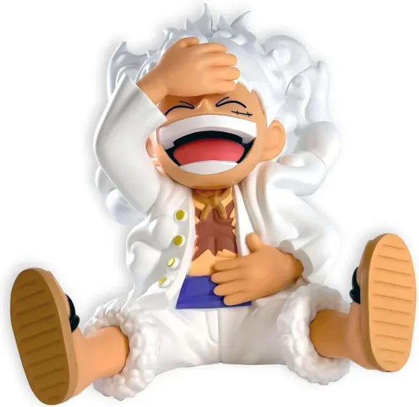 Figura hucha plastoy one piece luffy gear 5 15 cm