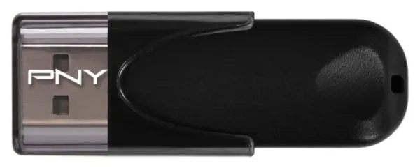 Memoria USB 2.0 Pny 64GB Attache 4 Negro