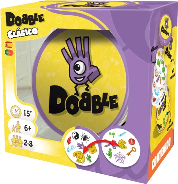 Juego de mesa asmodee dobble pegi 6