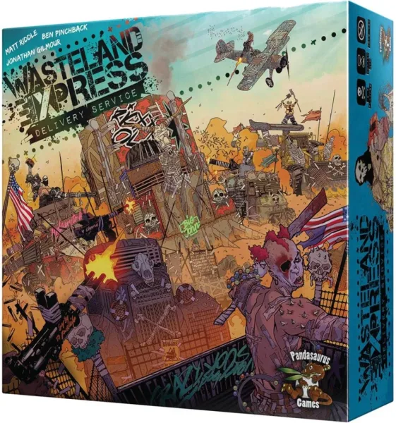 Juego de mesa wasteland express delivery service pegi 13