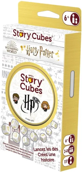 Juego de mesa story cubes harry potter blister eco pegi 8