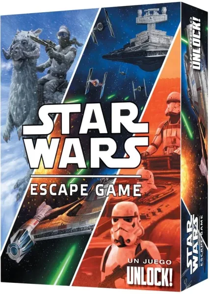 Juego de mesa asmodee star wars escape game