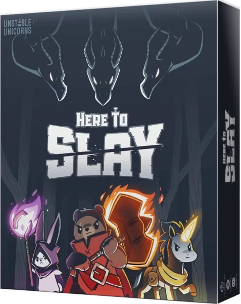 Juego de mesa here to slay edad recomendada 10 años