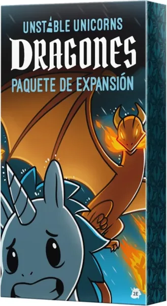 Juego de mesa unstable unicorns dragones expansion pegi 8