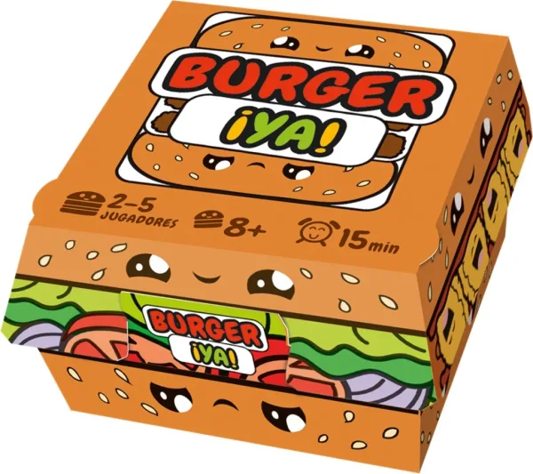 Juego de mesa burger ¡ya! pegi 8